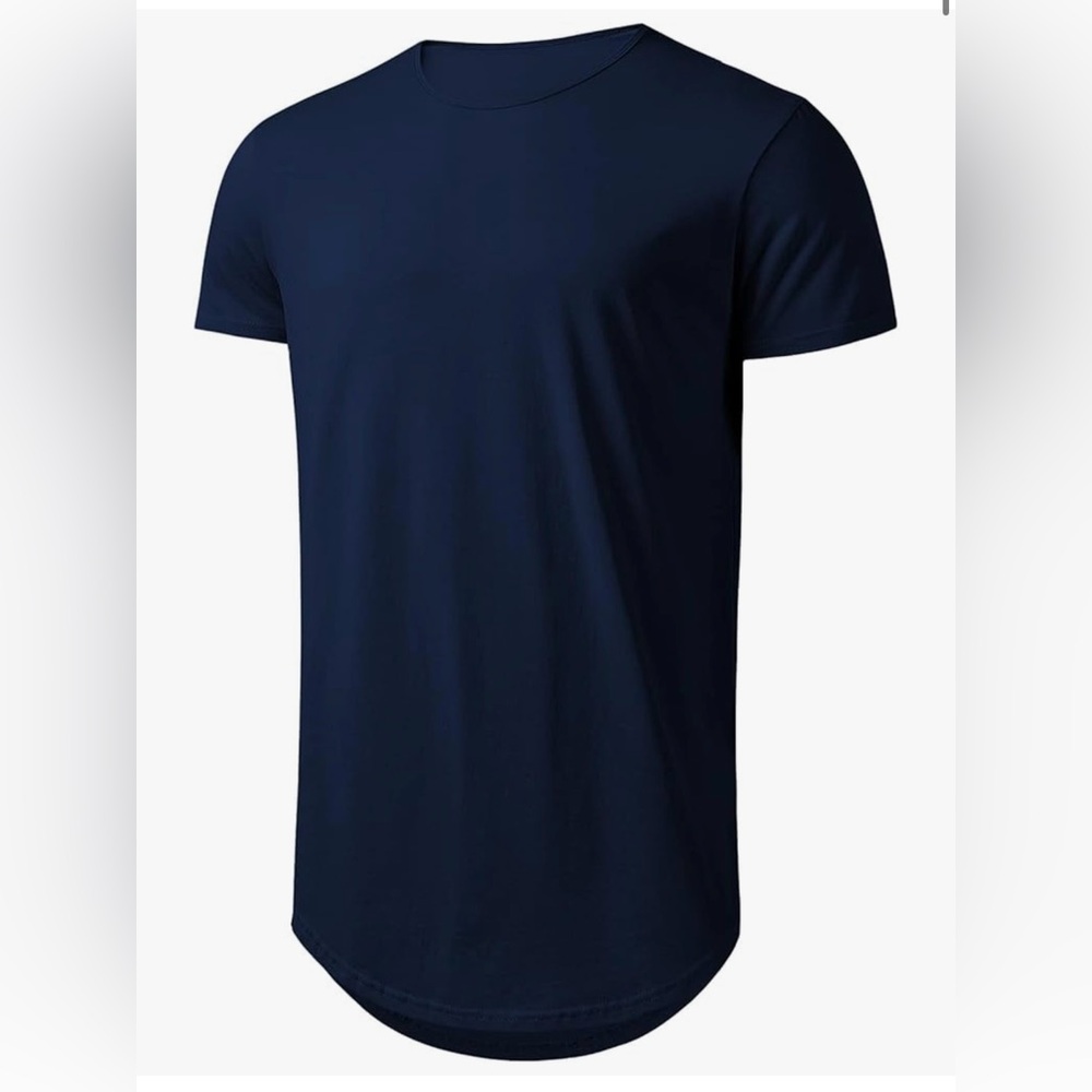 NWT 2-Pack Men’s Long Length T-Shirts Size Small